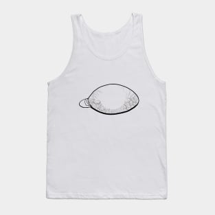 Black Eye Veins Line Art - Eye Veins Black - Black Veins in Eyes Tank Top